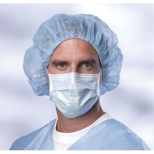 Medline Procedural Blue Face Mask w/ Earloops (box of 50) NON27300