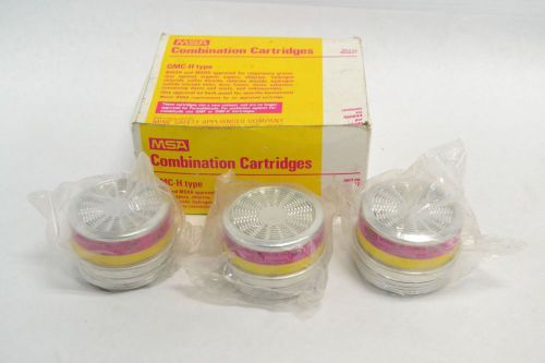 Lot 3 msa 464027 respirator combination cartridge replacement parts b275284 for sale