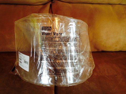 MSA Visor Clear 488132, Box of 24, NEW, FREE SHIPPING