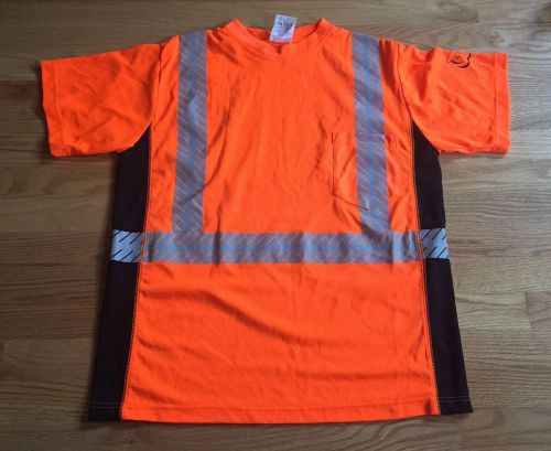 ML KISHIGO MEN&#039;S SHIRT CLASS 2 MODEL 9115 PROTECTIVE REFLECTIVE GEAR PPE MEDIUM