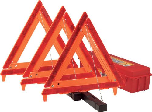 3 Emergency Warning Triangle Provides Visibility Safety Car Emergency Roadside