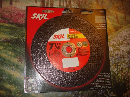 Skil 18352 7-1/4 Inch 5/8-D Abrasive Cutoff Wheel - Masonry*New/Sealed*