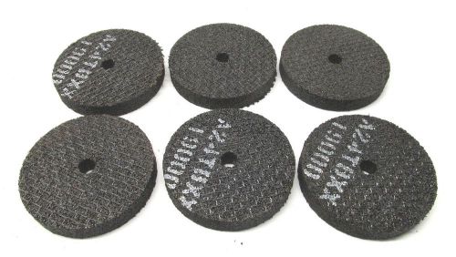 (6) 3&#034; x 1/2&#034; grinding discs w/ 3/8&#034; arbor holes for sale