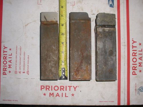 LOT OF 3 BIG Lathe mill tool bits cutters machine machinist tooling Carbide 5A