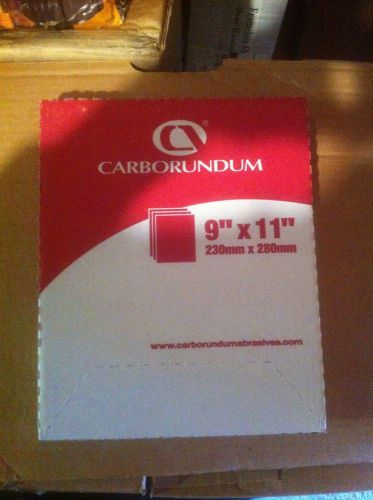 Carborundum C0414W Waterproof Abrasive Paper Lot Of 50