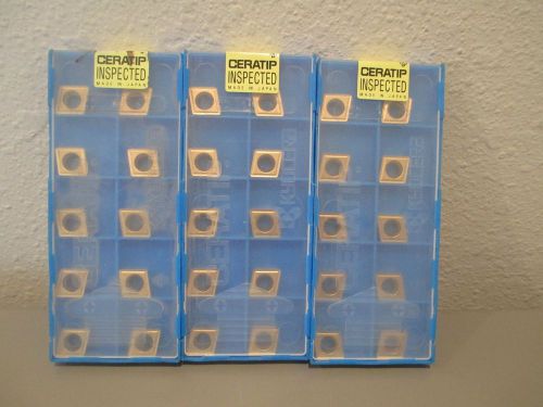 30 New Ceratip CPGT32,52AAN Carbide Inserts