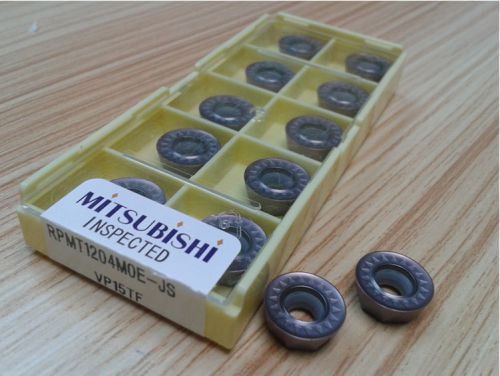 New Genuine 10pcs Mitsubishi RPMT1204 VP15 Carbide inserts(B)