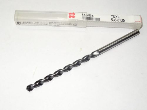 Osg 5.6mm 0.2205&#034; wxl fast spiral taper long length twist drill cobalt 8622856 for sale