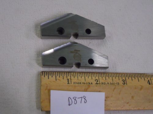 2 new 60 mm allied spade drill insert bits. 154h-60 amec {d878} for sale