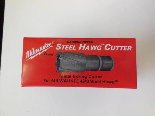 MILWAUKEE 1-1/4&#034; STEEL HAWG CUTTER 49-57-1251 FOR 4240 MACHINE