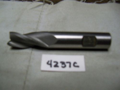 (#4237C) Used Machinist American Made 1/2 Degree Tapered End Mill
