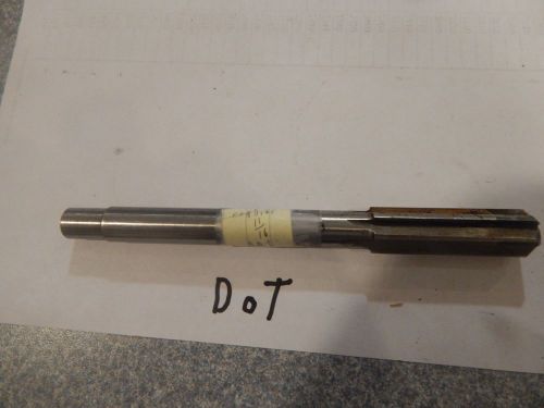 &#034;R.R.T. Reduced Shank Carbide Tipped Chucking Reamer  11/16&#034;  six flute