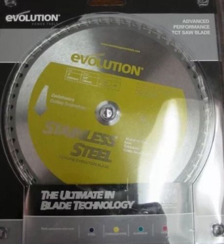 EVOLUTION TCT 8&#034; STAINLESS STEEL-CUTTING SAW BLADE