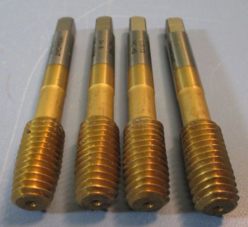 Lot of 4 Used Vermont Taps 1/2-13, NC, HS, GH-8, CNC form 5-7
