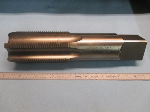 M52 x 3.0 d 8 metric tap usa made 6 flute 3 3. 52 machinist shop tool tooling for sale