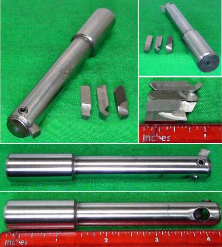5/8&#034; boring bar holder 3/16&#034; lathe tool bits machinist gunsmith south bend atlas for sale