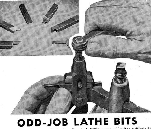 How To Make Odd Job Lathe Bits For Metal Lathe Machine Machining
