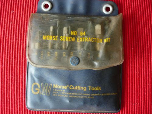 Morse  Screw Extractor Kit No. 64