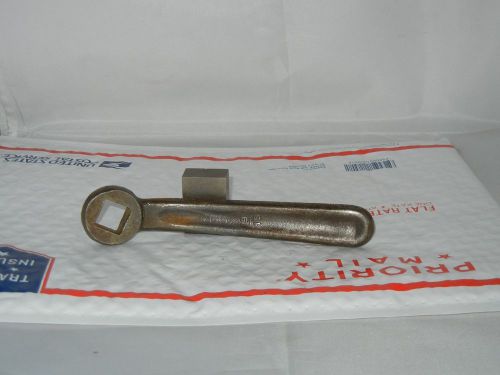 Vintage 9/16&#034; square drive lathe wrench off set for sale