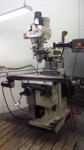 Chevalier 2 axis cnc vertical mill with prototrak controller - bridgeport style for sale