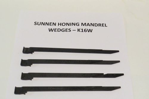 Sunnen honing mandrel wedges - k16w - lot of 4 new - lot #3 for sale
