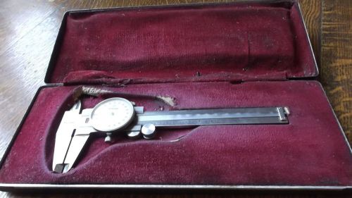 Vintage caliper Mitutoyo, NO. 505-629  .001 stainess hardened 4 inch
