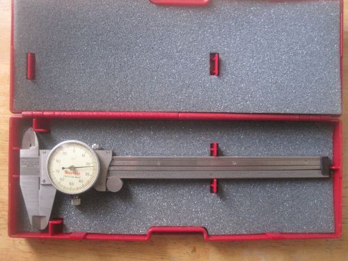 Starrett No. 120 Dial Caliper w/ Case