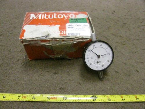 MITUTOYO 2411F DIAL INDICATOR CALIBRATION .001&#034; GREAT WORKING CONDITION CLEAN
