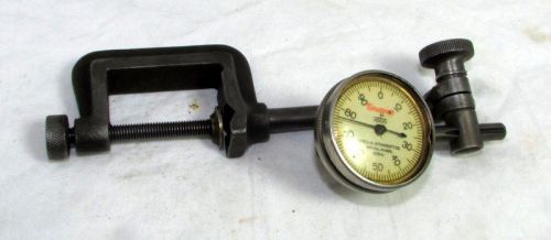 Starrett Test Dial Gauge Indicator 1”/1000 with clamp nice precision tool