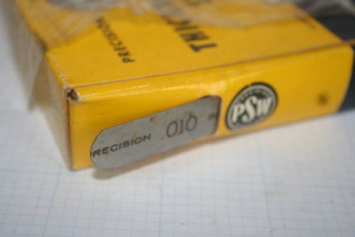 PRECISION BRAND ~ THICKNESS GAUGE STOCK ~ .010 (H-10) Feeler Gauge ~ Open Box