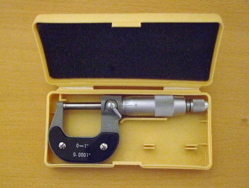 Micrometer Outside Measure 0-1&#034; Aerospace Mfg., Precision Range 0.0001&#034; (Used)