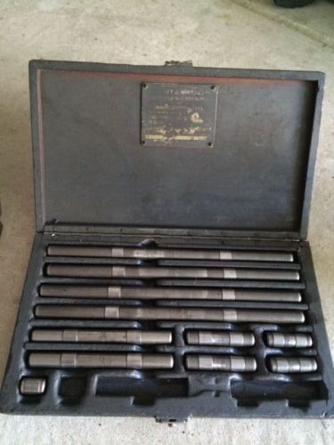Vintage Pratt &amp; Whitney End Measuring Rods - Year 1940