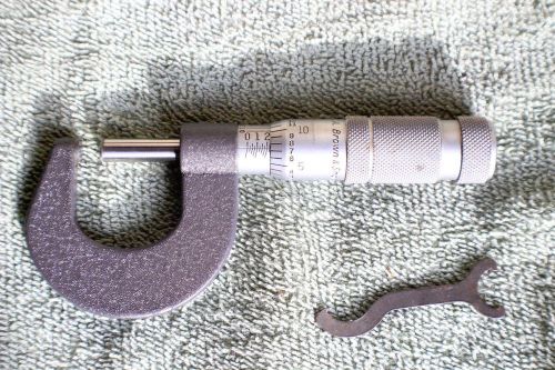 Brown&amp;sharpe 0-1 micrometers for sale
