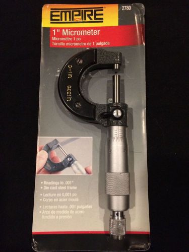 Empire 1&#034; Micrometer with readings to .001&#034;