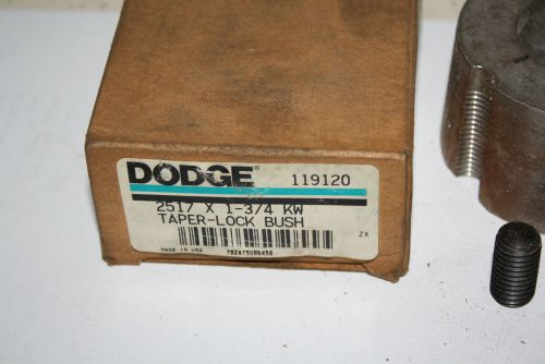 Taper-lock bushing 119120 2517 1 3/4kw taper-lock bushing for sale