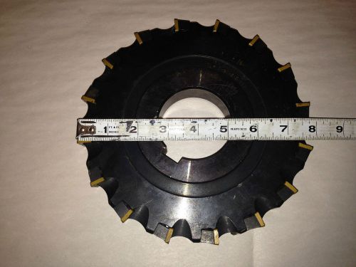 8&#034; VALENITE CARBIDE INSERT INDEXABLE FACE MILL 2T7 107LD