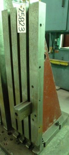 Angle plate 14&#034;x47-1/2&#034;, 14&#034;wx24&#034;d base, 2-5/8&#034; thickness, 3 vert t-slots(25823) for sale