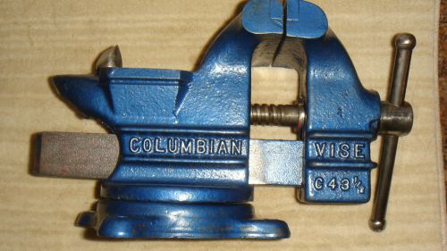 Columbian c 43-1/2 swivel bench vise anvil hardy tool for sale