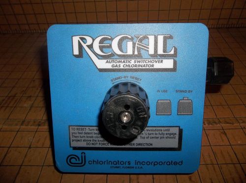 REGAL AUTOMATIC SWITCOVER GAS CHLORINTOR