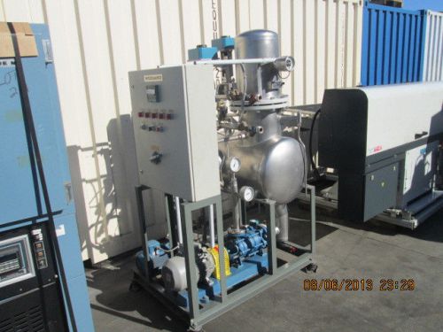Gea wiegand stainless vacuum  degassing plant / system in great condition for sale