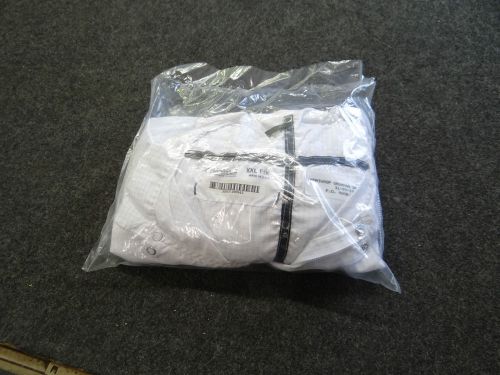 Lot of 8 new aramark xxl laboratory cleanroom oversize shirts worklon sealed for sale
