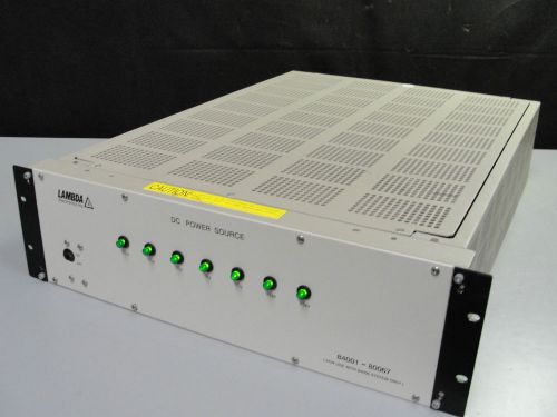 Lambda 84001-80067 system dc power supply (pn: va-26477-3) for hp 84000 rfic set for sale