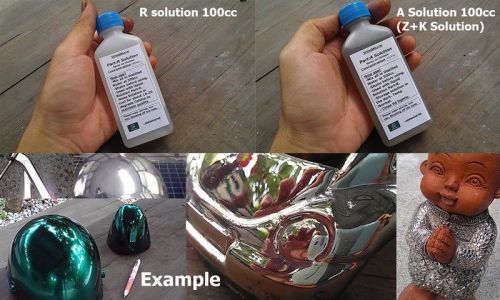 Mysoy.me # mini-refill a 100cc&amp;r 100cc concentrate solution for spray on chrome for sale