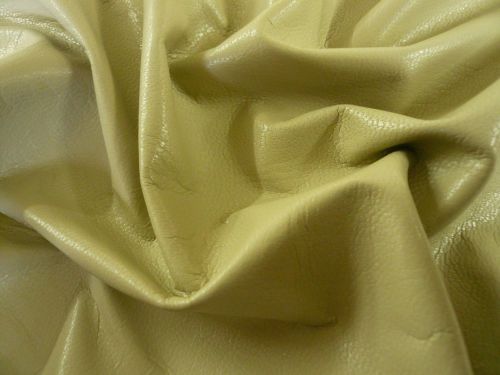 Italian LAMBSKIN Leather skin Hide Top Quality Shiny Fog - 5 Sq.Ft