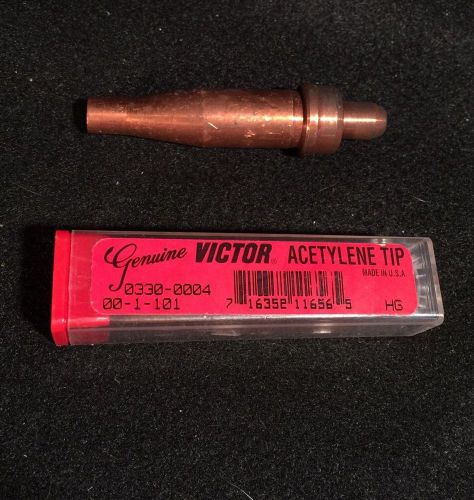 Genuine Victor Acetylene Tip Made In USA 1-1-101 and 4-1-101 Welding