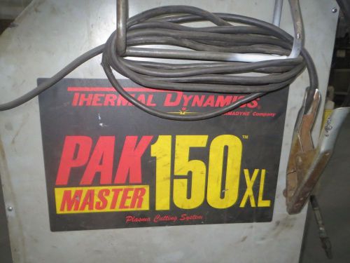 Thermal dynamics pak master 150xl plasma cutter for sale