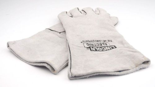 Lincoln Electric Welding welders gloves gray Pair