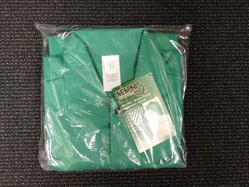 Mcr safety - flame retardant welding jacket - large l . 100% cotton. brand new for sale