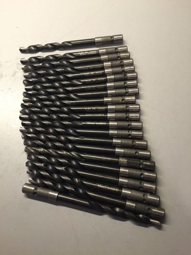 Quick Disconnect Drill Bits USTG Size: .2500 OAL: approx. 4 1/4&#034; Lot of 21