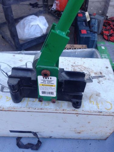 Greenlee 1811 little kicker offset bender for 3/4&#034; emt **super clean** for sale